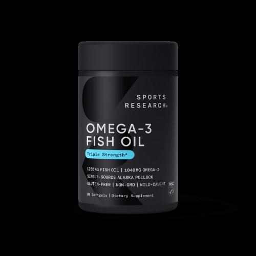 Omega 3 Fish Oil – 90 cápsulas (Sports Research)
